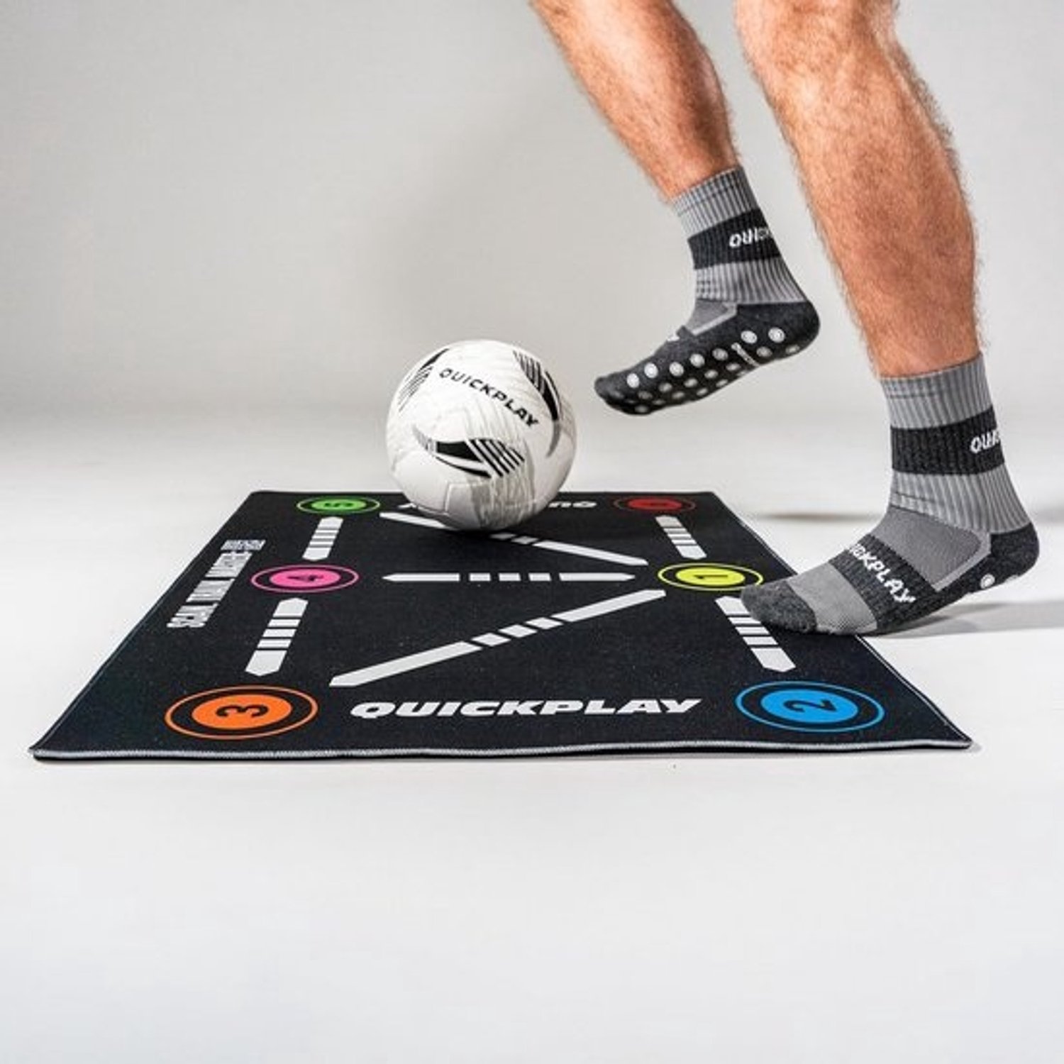 Voetbaltrainingsmat voor balbeheersing en techniek - met eCoach-videotraining