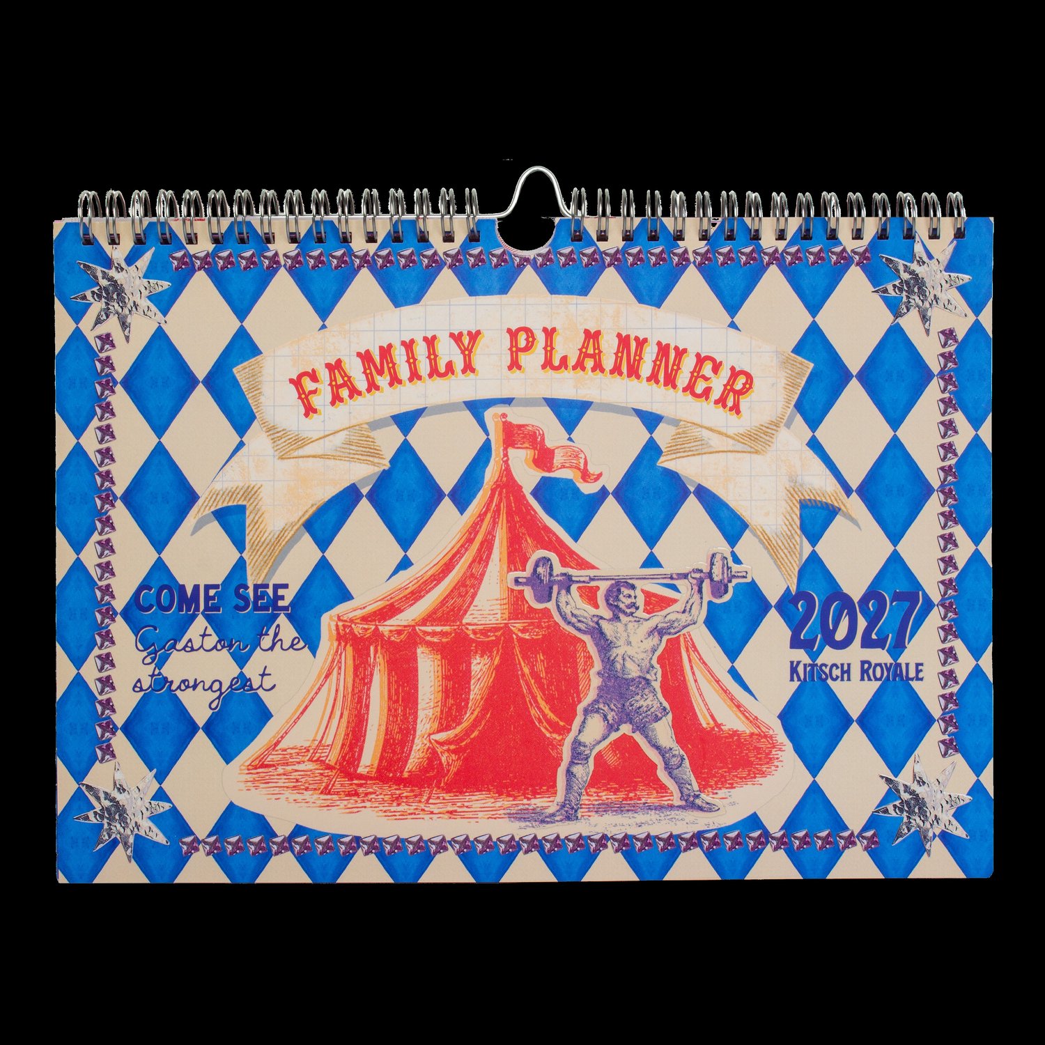 Kitch Kitchen Family Planner 2027 Circus