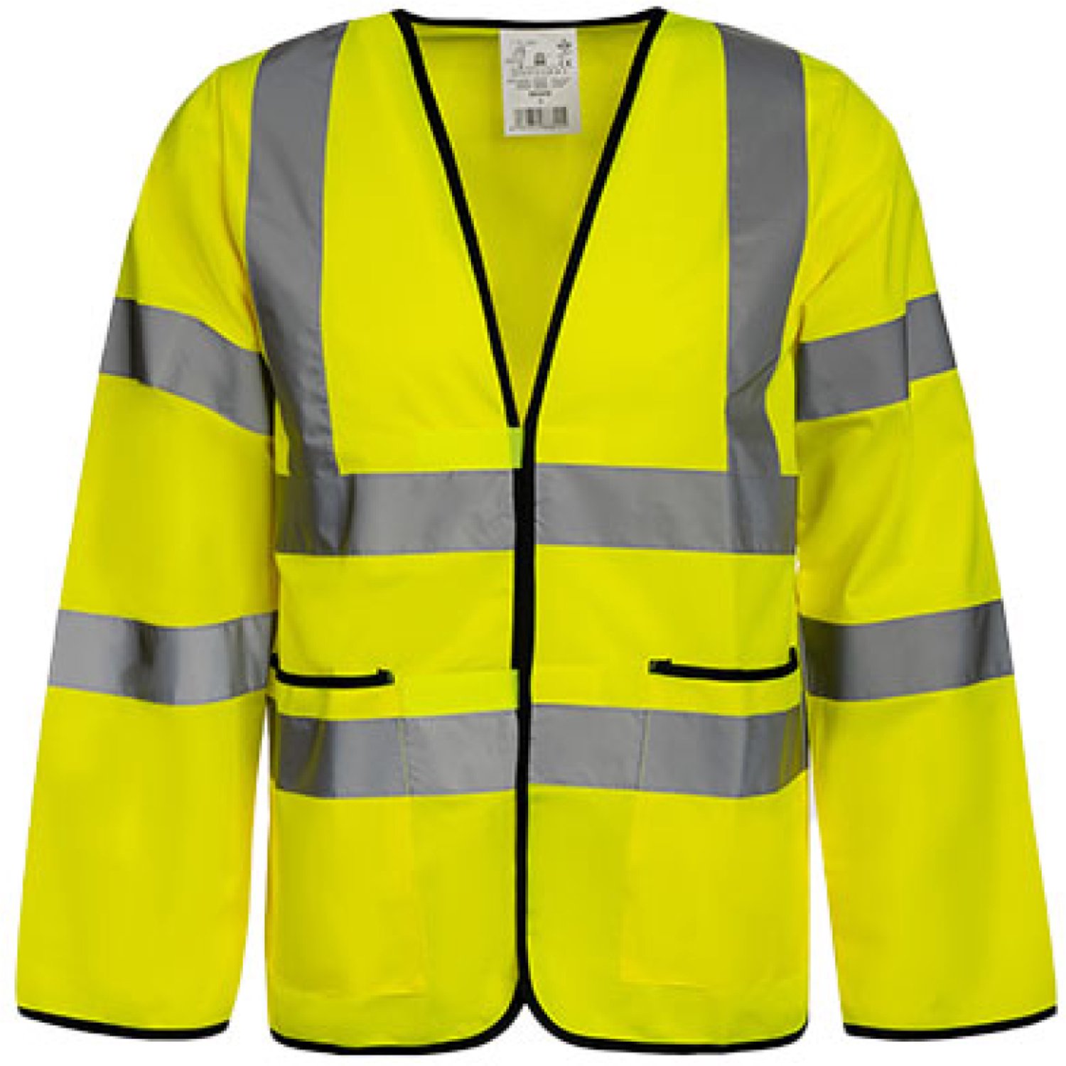 Korntex Hi-Vis Lightweight Safety Jacket Andorra KX508 - Signal Yellow - XL