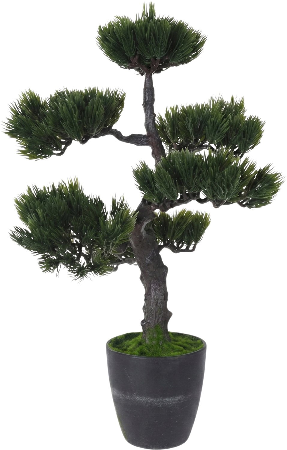 Botanical Decoration Kunstmatige Bonsai-boom in pot, 32 x 32 x 50 cm Groen