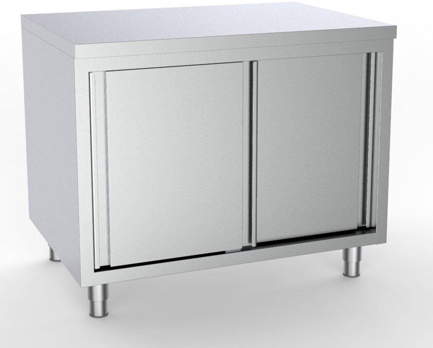 600 Werktafel Schuifdeuren, combisteel 7333.0200 - Horeca & Professioneel