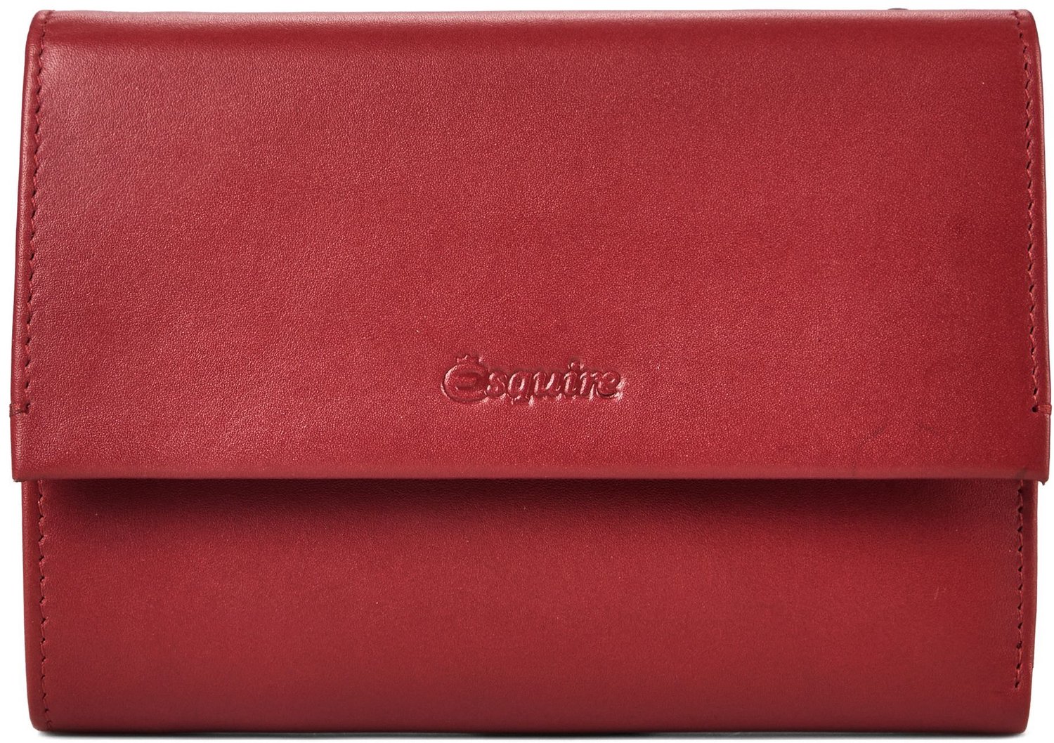 Esquire Silk Portemonnee RFID-bescherming Leder 14 cm - Dames - Horizontaal - rot