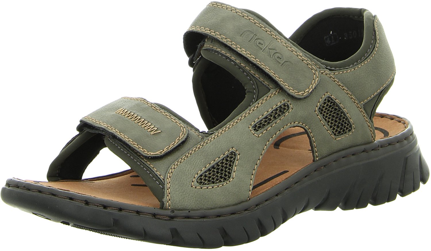Rieker heren sandalen Groen