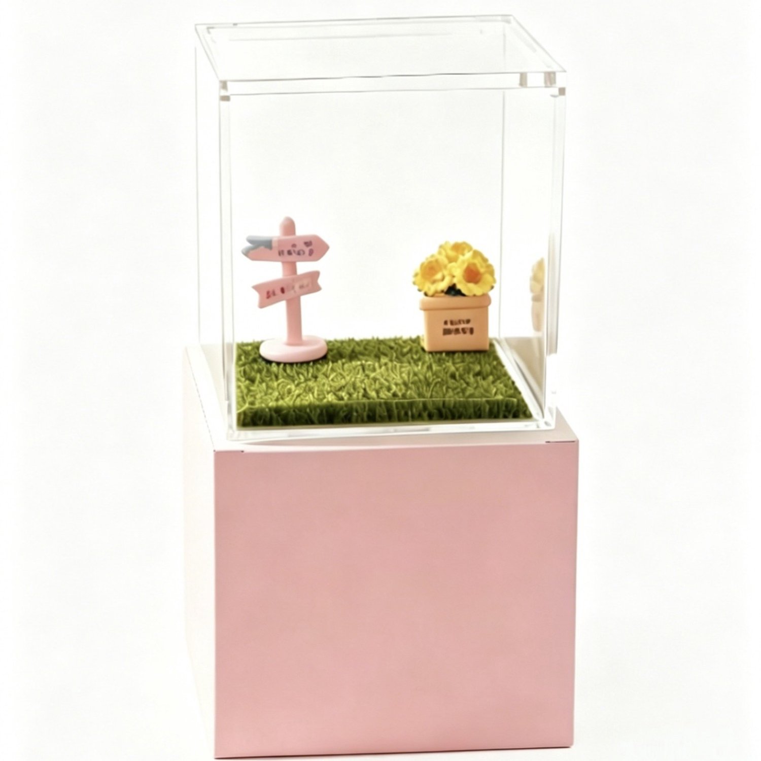 TEKROA® Vitrinekasten - Huisdier Herdenkingsdoos - 3D-projectie - Acryl Vitrine met LED - Persoonlijk Dierenbeeldje voor Kat en Hond - Gedenk Cadeau - Een ideale keuze als cadeau voor familie en vrienden