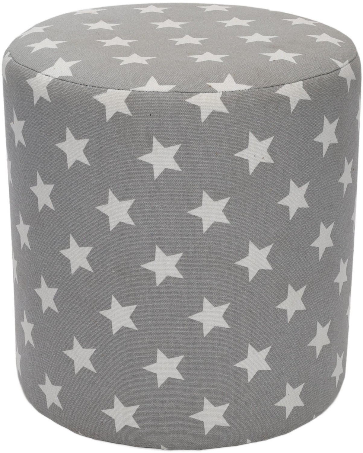 Home & Styling Collection Home Styling Collection - Pufa STARS, 30 cm Grijs