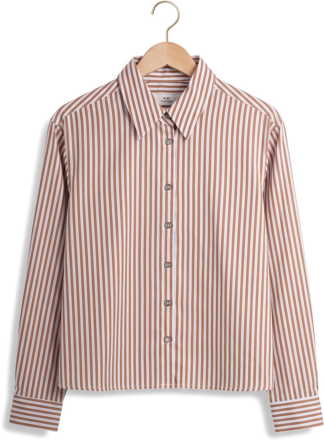 Ruby Tuesday Celya A Line Blouse Blouses Dames - Bruin - Maat 40