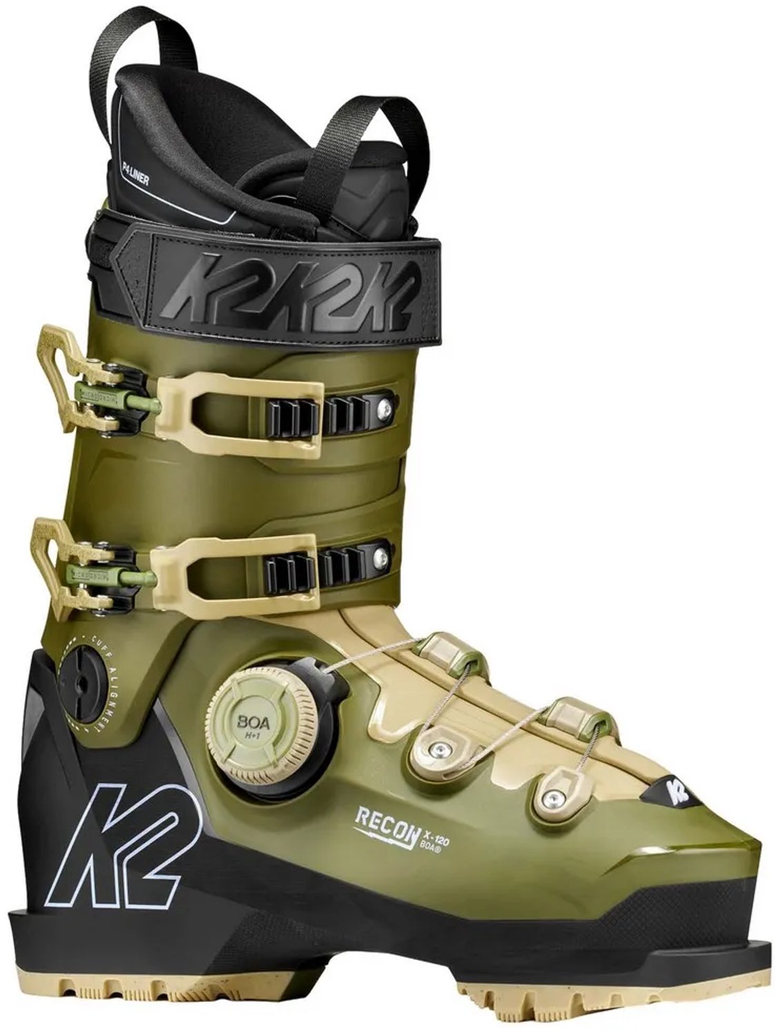 K2 Skis Recon X 120 Boa Alpine Skischoenen 29.5 Groen