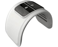 ShaSha LED Masker Lichttherapie - LED Gezichtsmasker 7 Kleuren - Rood Licht Therapie & Infrarood - Huidverjongingsapparaat voor Gezicht en Lichaam