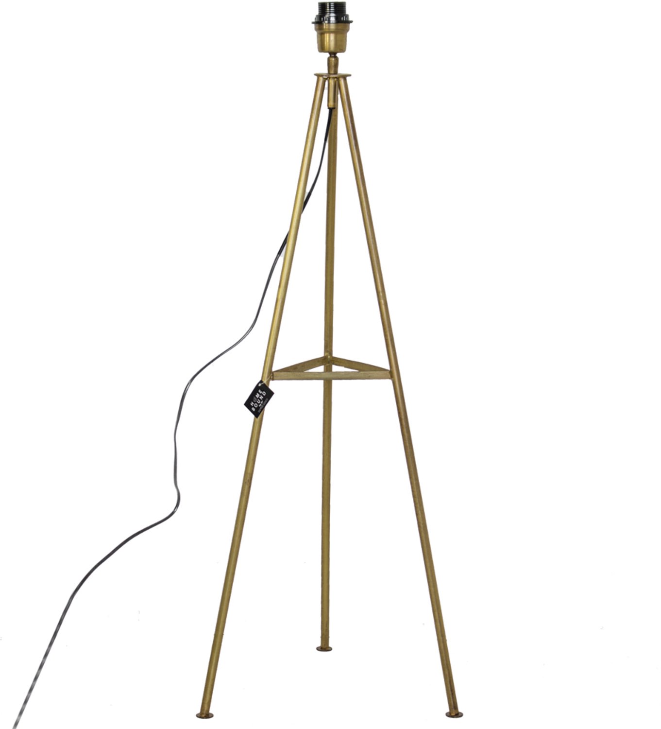 Vloerlamp metaal goud