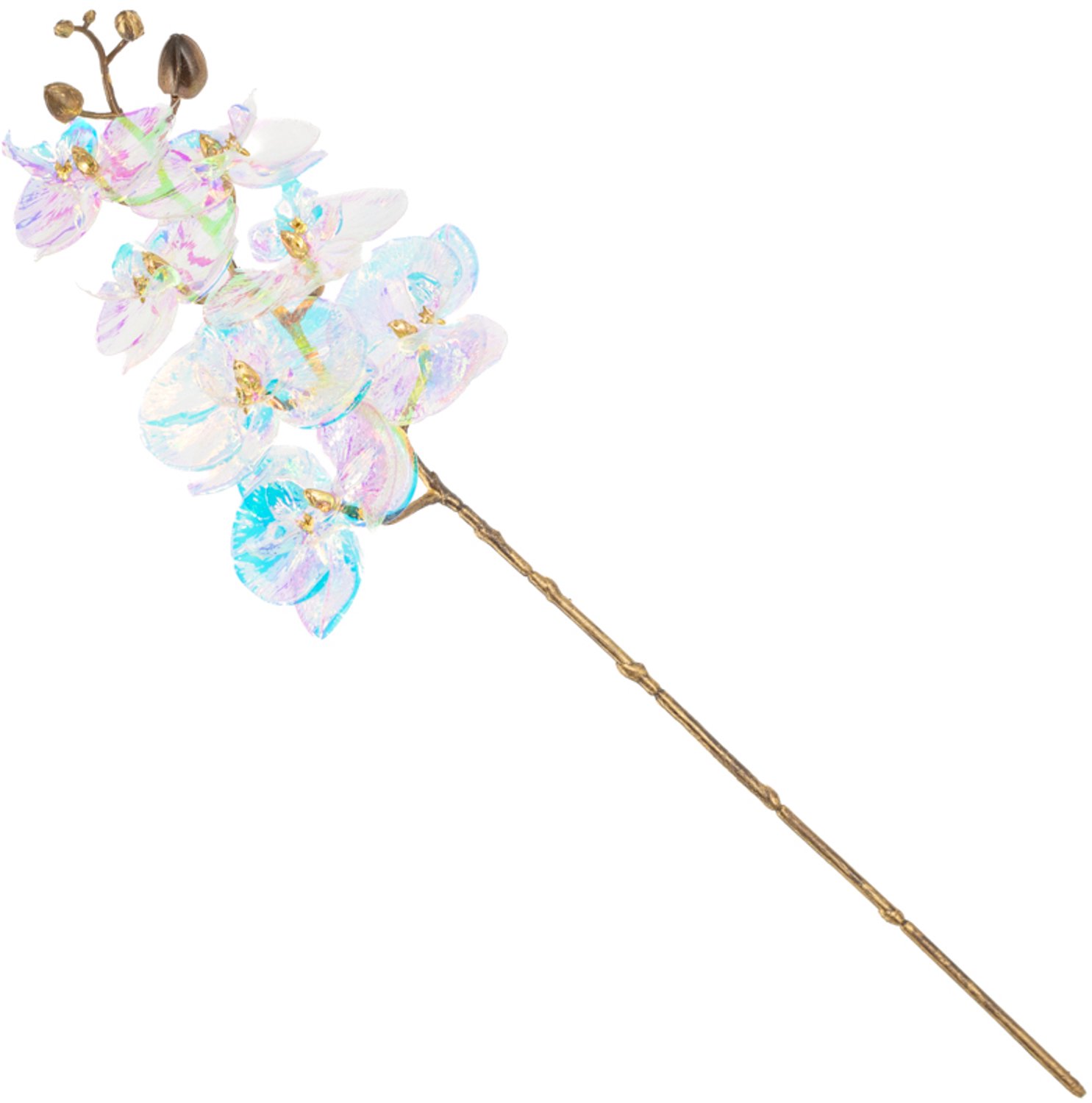 Kunstbloem holo orchidee 55cm