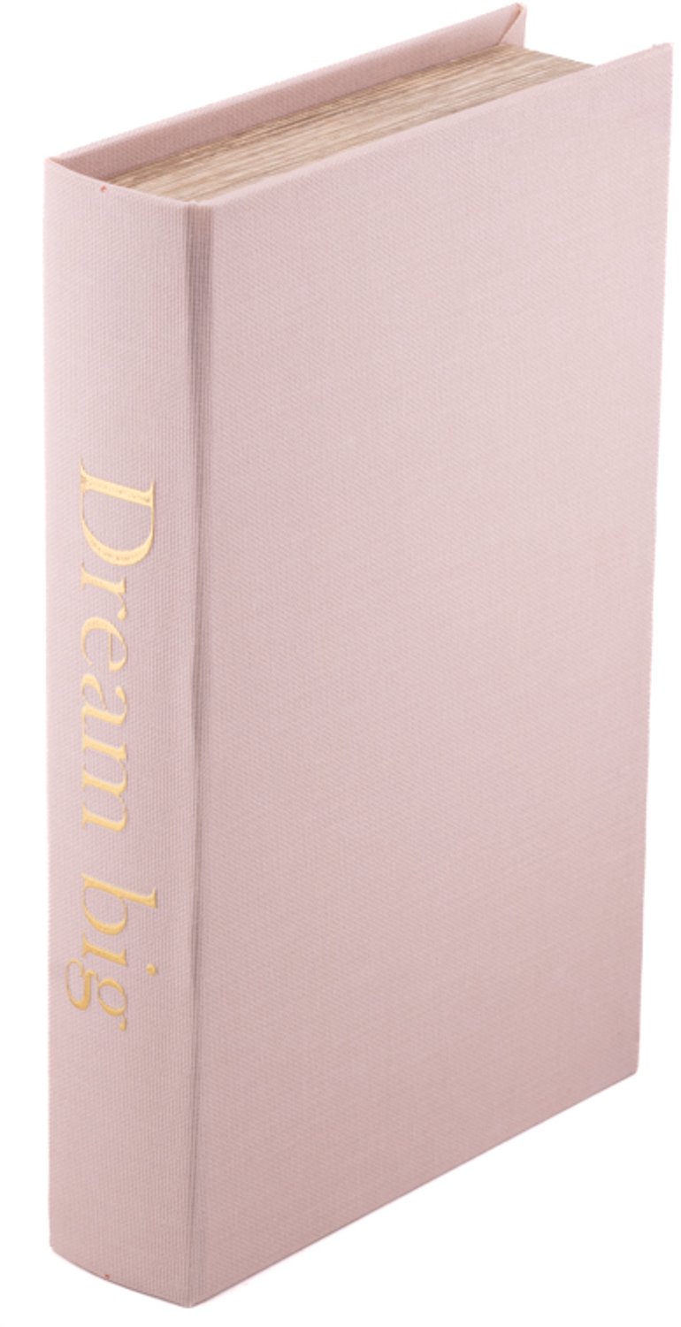 Opbergboek Dream Big 26x17cm