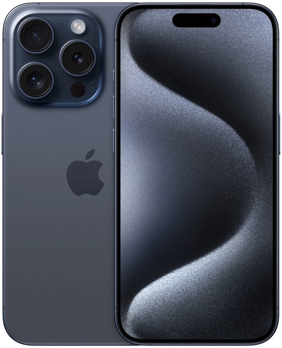 Apple iPhone 15 Pro - 128GB - Blauw Titanium
