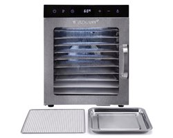 Wartmann 2110 DH voedseldroger, droogoven, dehydrator, RVS, 10-laags.
