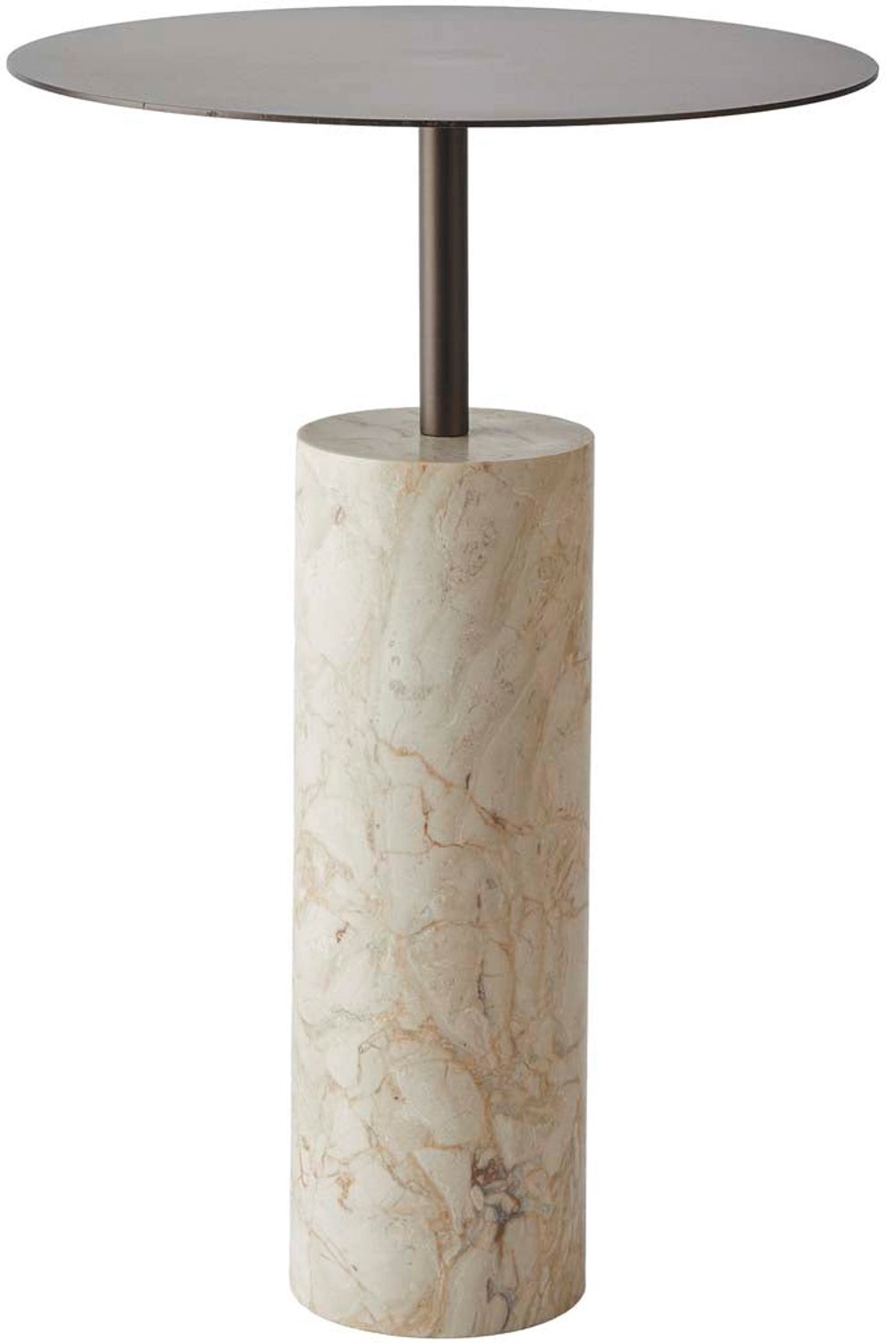 Blake Bijzettafel Desert | Beige | Natuursteen / Metaal