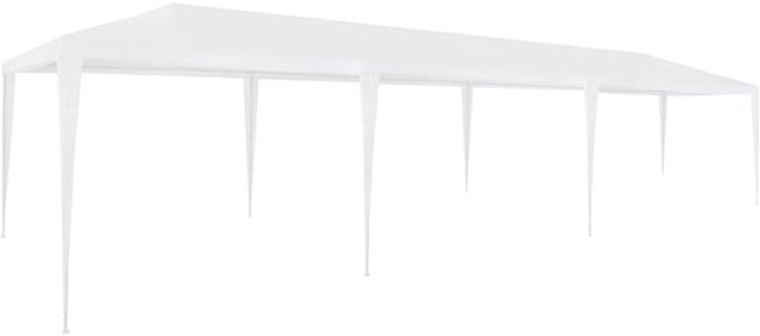 Partytent - Tuintent en paviljoen - Voor buitenfeesten - Waterdicht en uv-bestendig - 3 x 9 meter - Wit