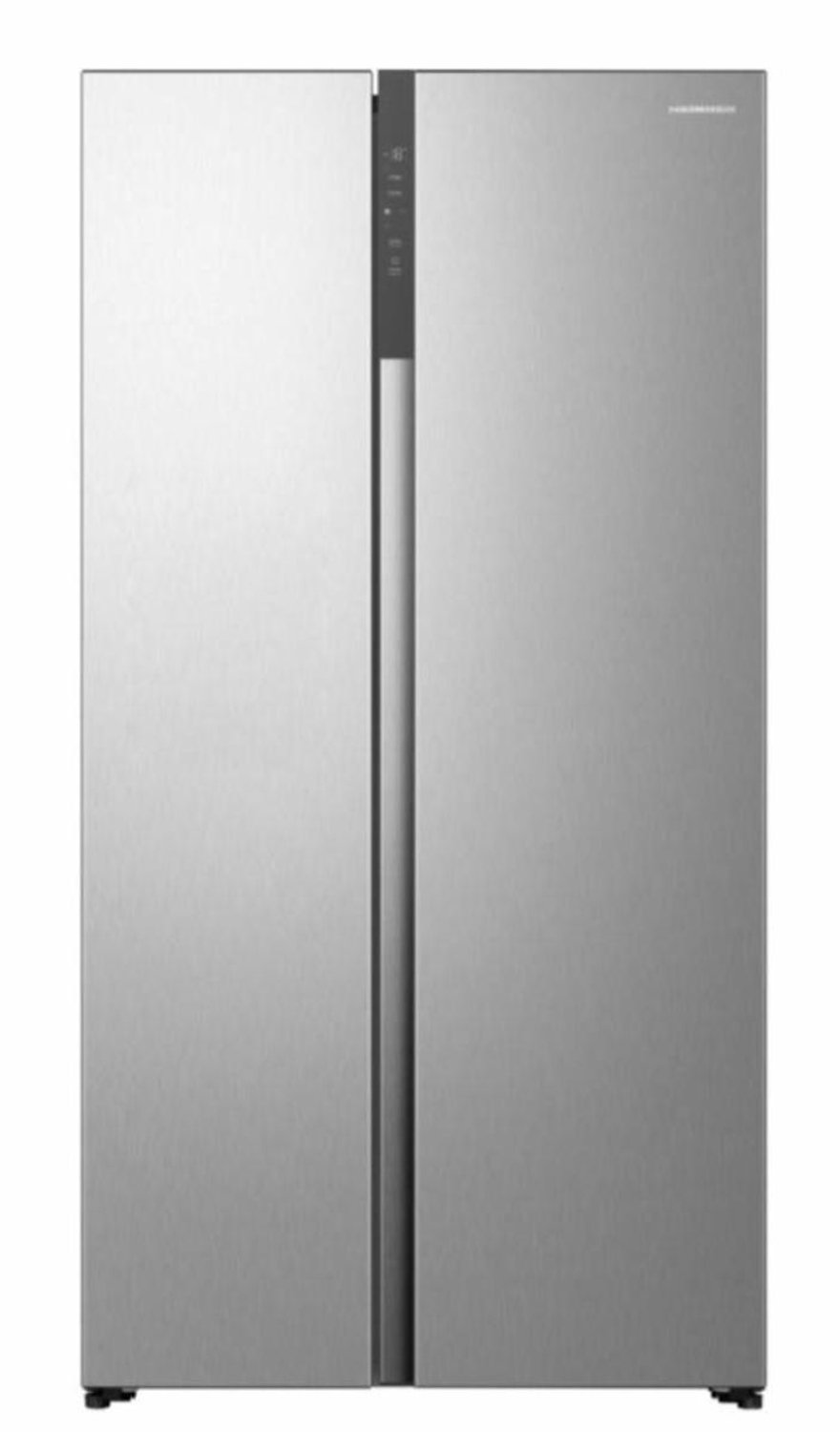 Heinner HSBS-HS544NFINVXE++ American Side-by-Side Koelkast – 544 L – Total No Frost – Inverter Compressor – Energieklasse E – Touchbediening met LED-display – Super Cooling – Super Freeze – Fuzzy Mode – Open-deur Alarm – RVS-look – 5 Jaar Garantie
