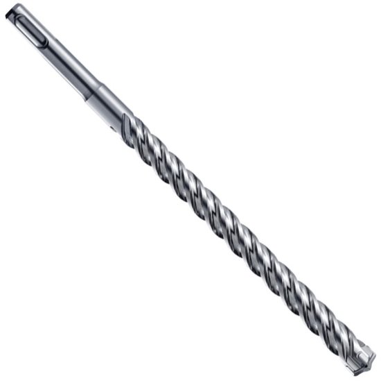 SDS-plus hamerboor van 8,0 bij 200 mm met vier snijvlakken voor professionele boortoepassingen.