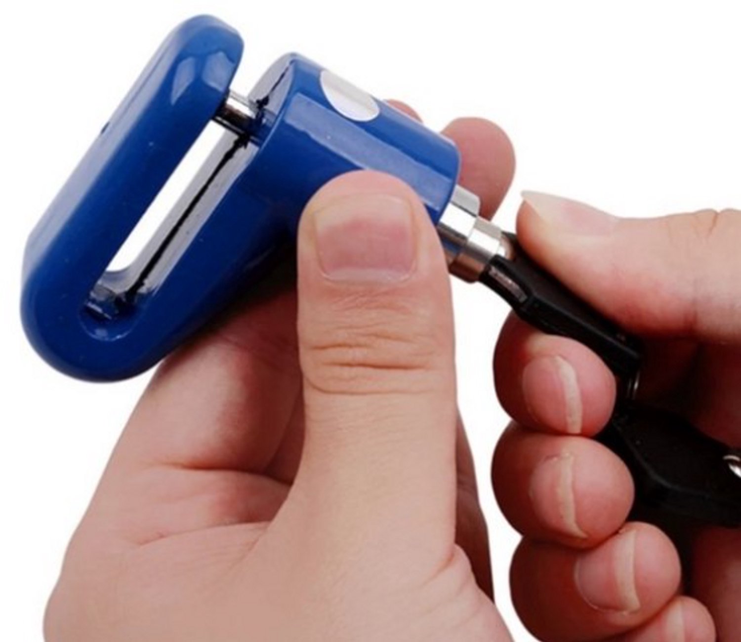 Rieba® Remschijfslot - Schijfremslot - Geschikt voor Fiets - E-bike - Motor - Scooter - Brommer - Schijfrem Slot - Universeel - Fietsslot - Remslot - Antidiefstalbeveiliging - Rood – foto 8