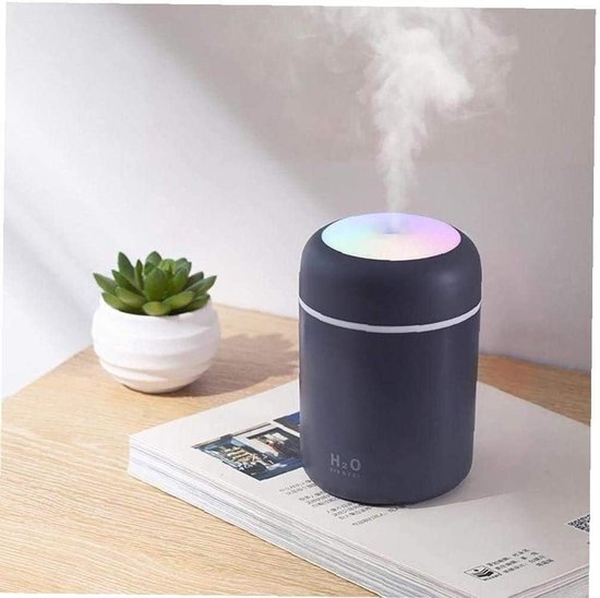Voor thuisgebruik Mini Luchtbevochtiger Draagbare USB Kleine Koele Mist Persoonlijke Luchtbevochtiger met LED Nachtlampje for Auto Slaapkamer Travel Office Desktop — cadeau in Wonen & Interieur - foto 3