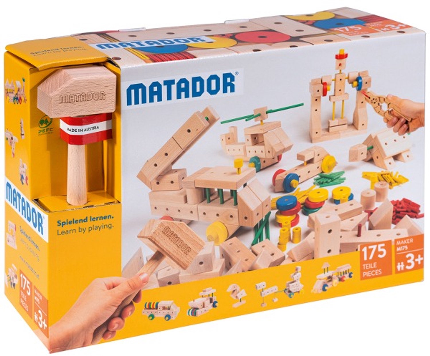 Eduplay bouwset speelgoed Matador Maker M175 voor kinderen.