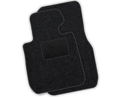 Moltico Carmats - Geschikt voor BMW iX2 / X2 U10 (2024-heden) - Velours automat bestuurder - Zwarte bies