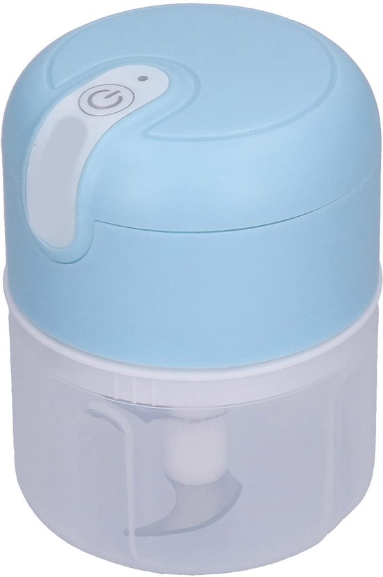 Compact 250 Ml Elektrische Knoflook Chopper Oplaadbare Keukenmachine voor Groenten Noten Vleesvruchten — afbeelding 4