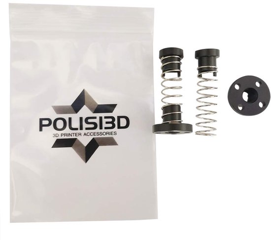 2-Pack 3D Printer Anti Spelingsmoeren voor Pitch 2mm Lood 4mm Schroefstang Elimineren De Gap Lente DIY CNC Accessoires (Pitch 2mm Lood 4mm) — afbeelding 2