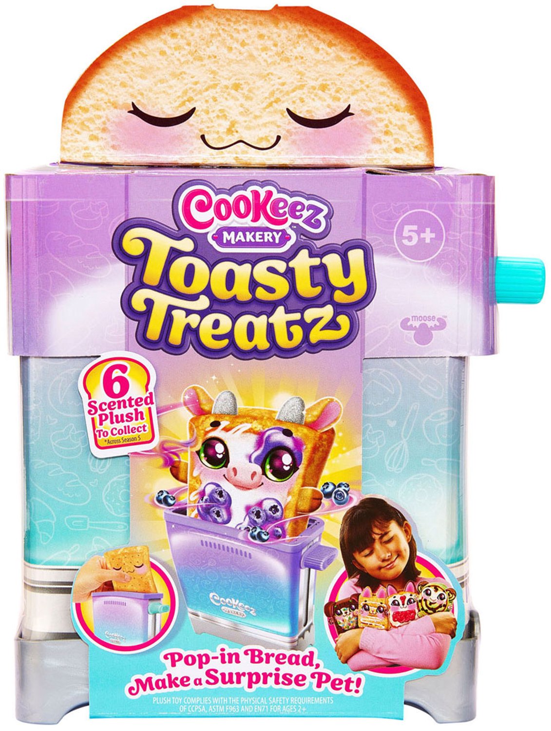 Cookeez Makery Toasty Treatz - Maak een Verrassingspluchen Dier met Geur