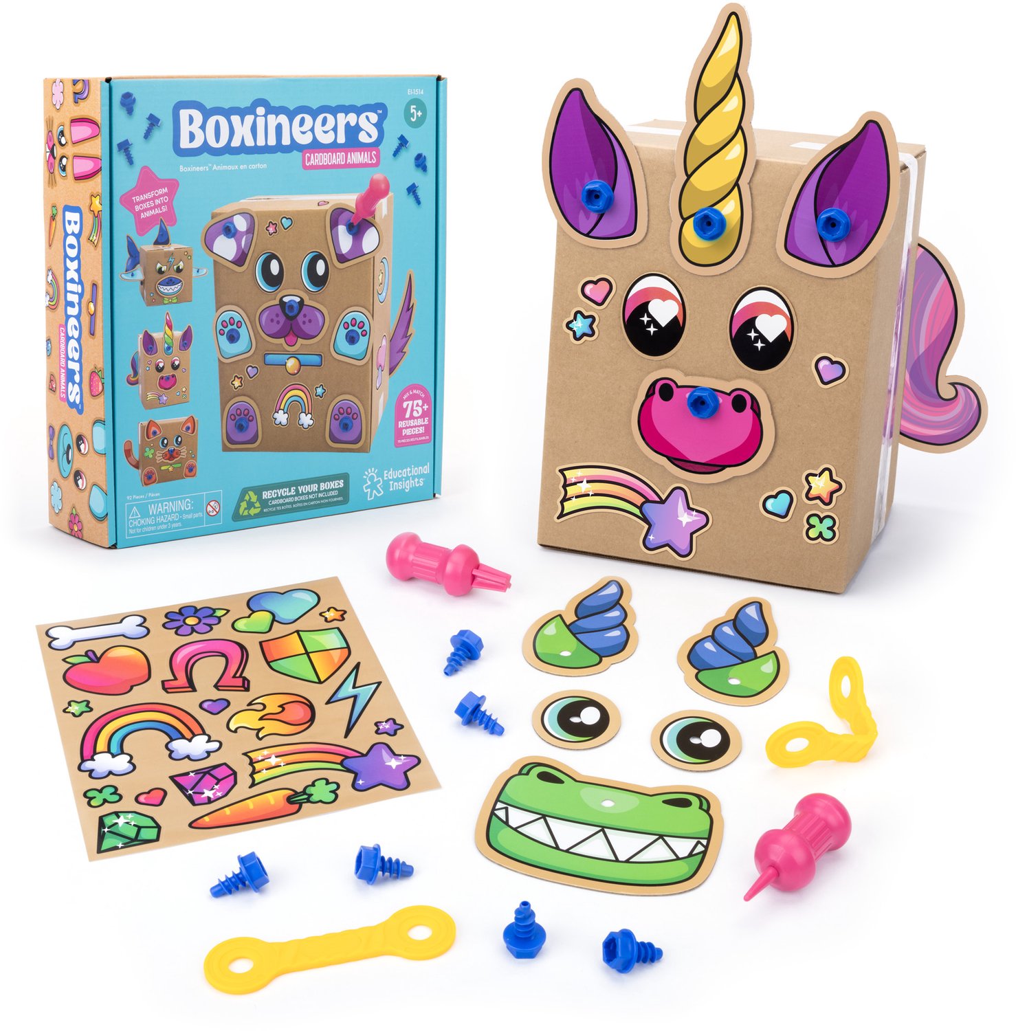 Learning Resources - Boxineers™ Kartonnen Dieren - 5+
