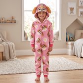 Paw Patrol Coral-Fleece Onesie - Maat 110/116 - Roze