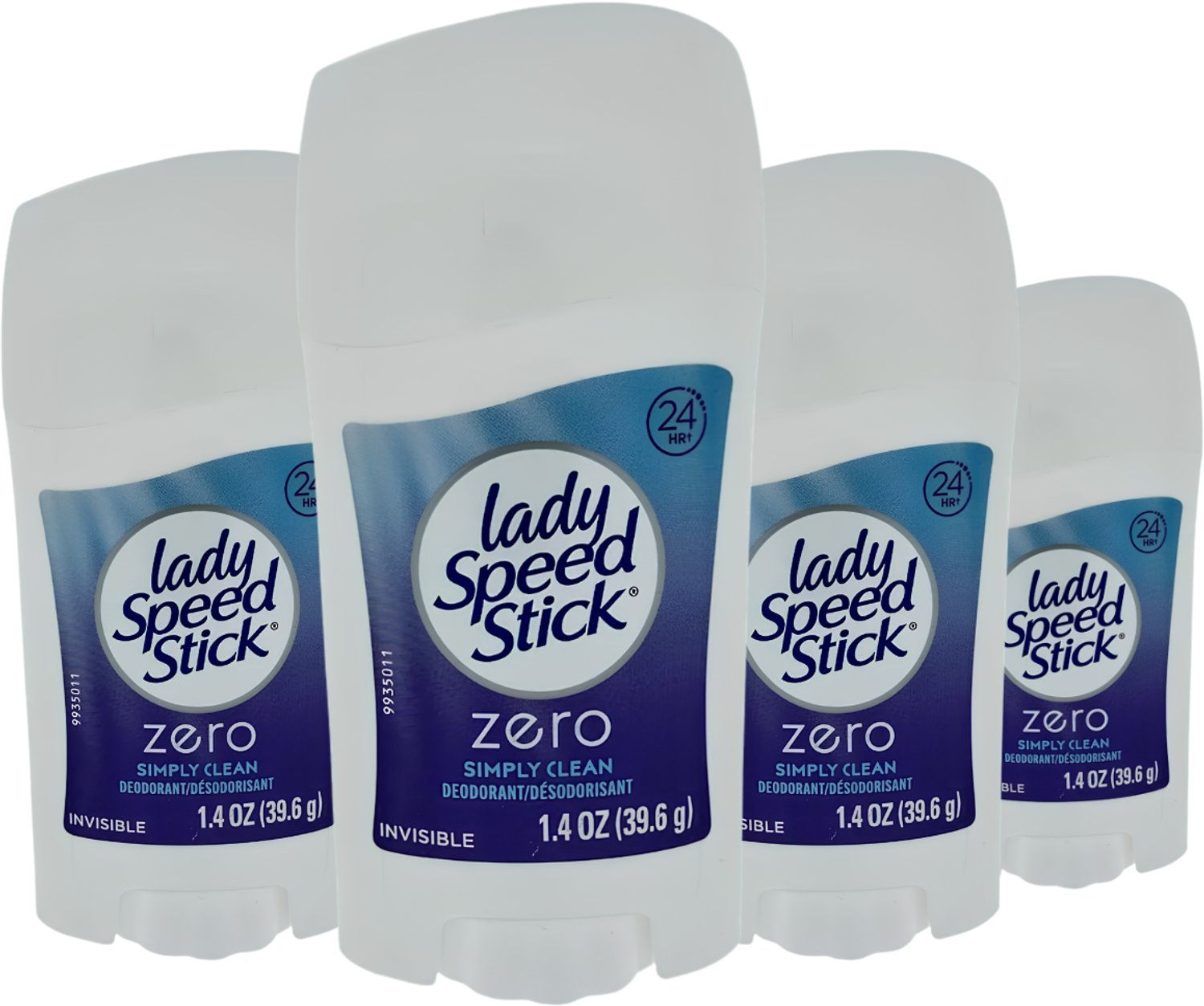 Lady Speed Stick Zero Simply Clean Deodorant Vrouw - Deodorant Stick - 0% Aluminium - 4 x 39.6g