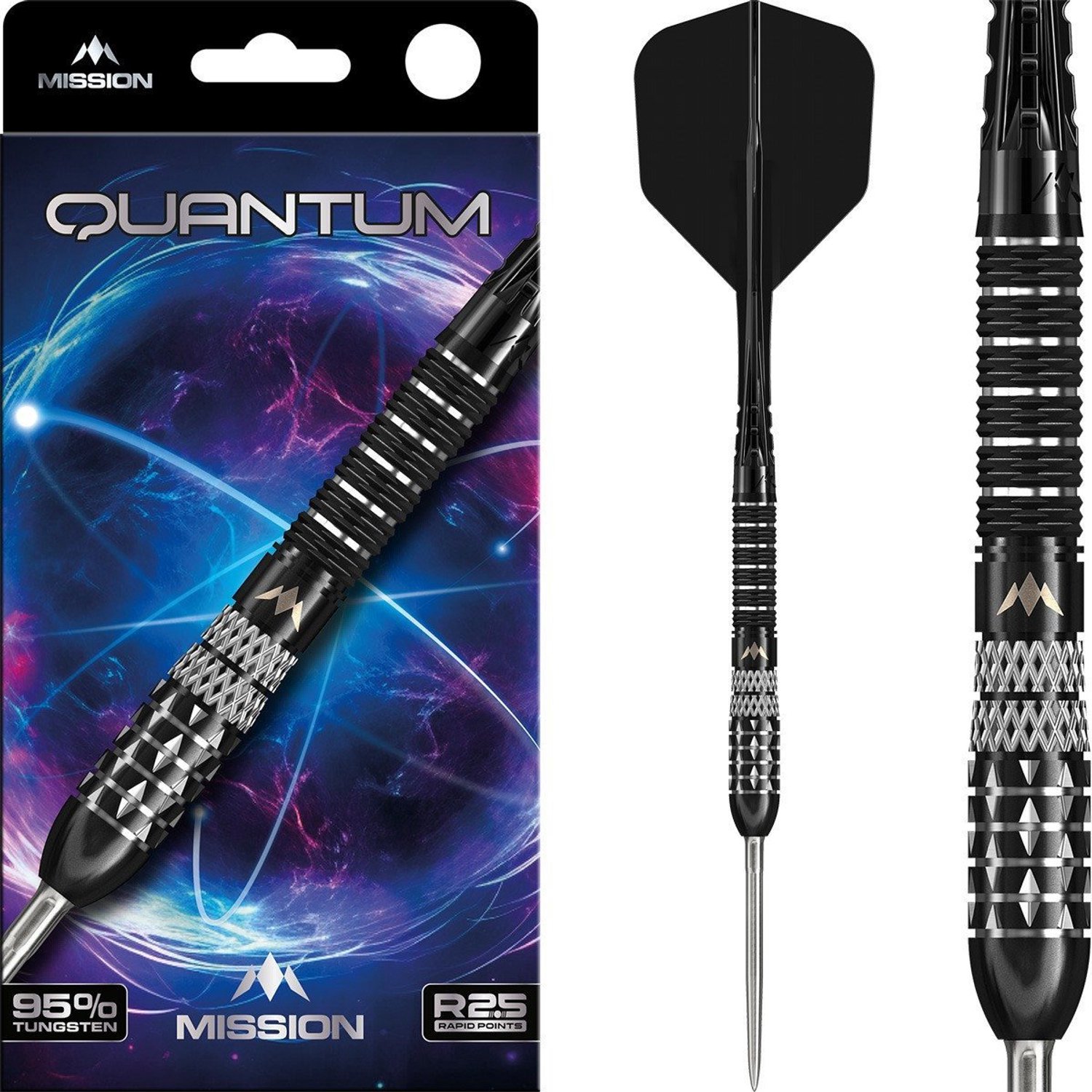 Mission Quantum Rapid Point 95% - Dartpijlen