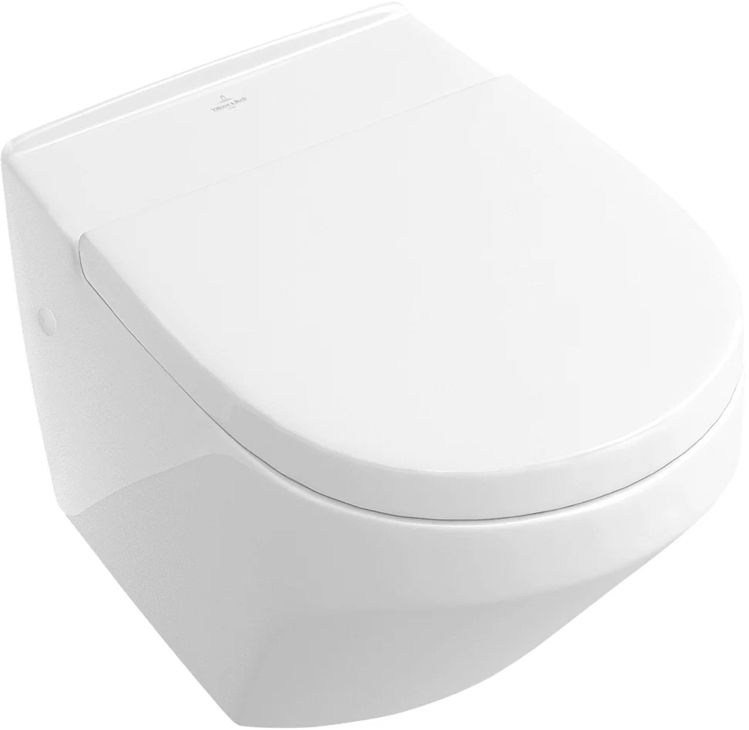 Villeroy & Boch Vb Lifetime Closetzitt. + Deksel Wit/Ch