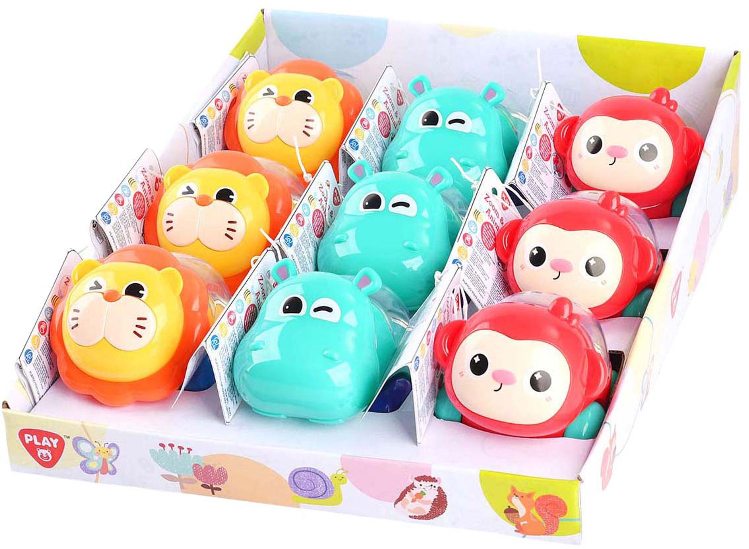 Playgo Zoom & Bounce Dierenauto