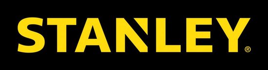 STANLEY logo op zwarte achtergrond
