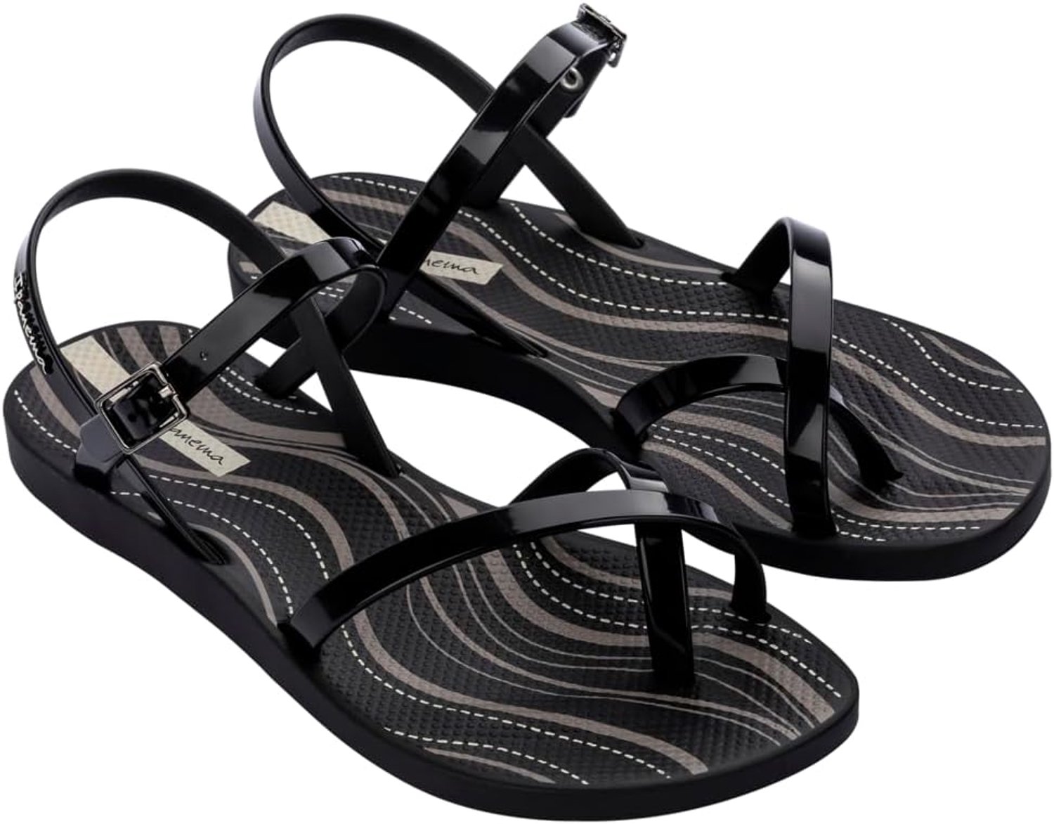 Ipanema Dames Sandalen Fashion Sand VIII FEM / 37 Zwart