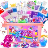 Eenhoorn Slijm Kit voor Kinderen- Slijm Maken - Knutselset - Slime Pakket- Cadeaus Voor Jongens en Meisjes 6 tot 12 Jaar - DIY Slijm Speelgoed - Knutselpakket - Wootoy