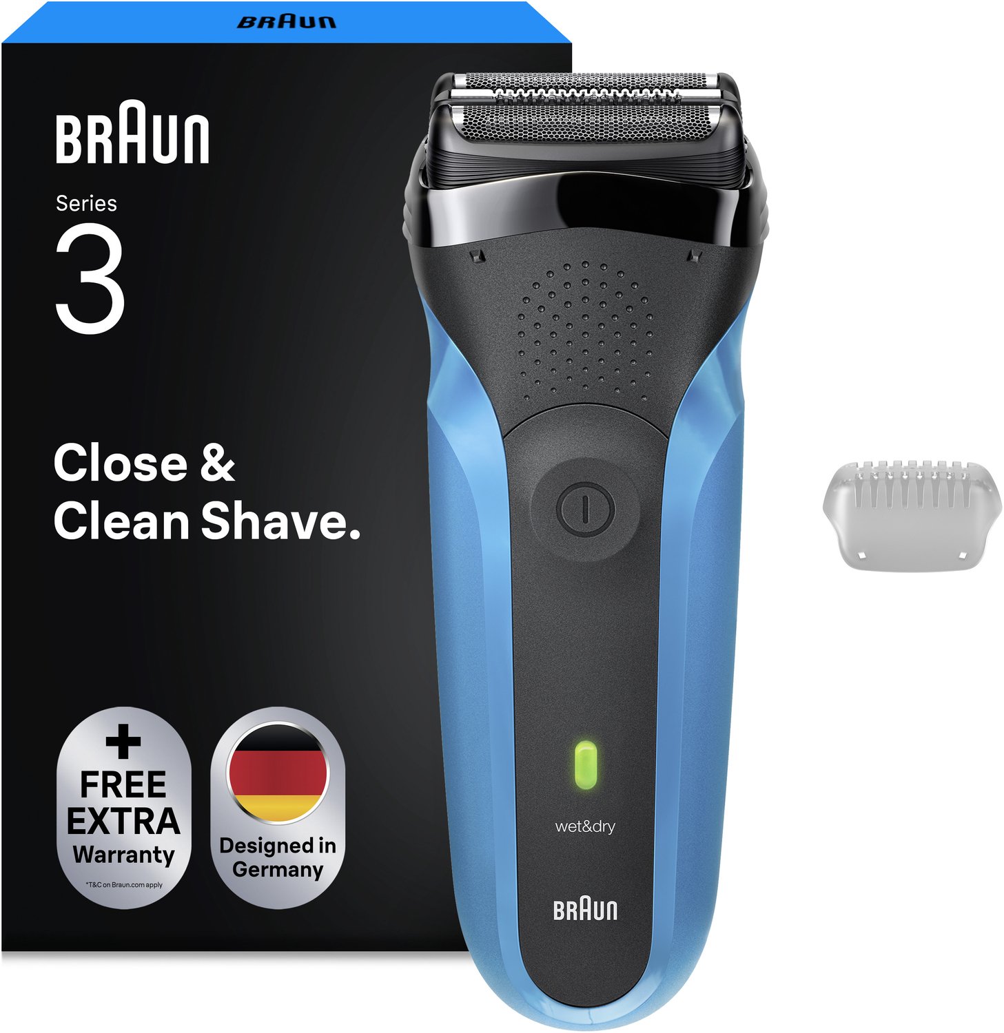 Braun Series 3 310S Elektrisch Scheerapparaat - Nat & Droog Gebruik - Procter & Gamble - €75,00