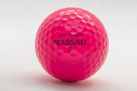 Nassau Pro Cyber - Golfballen - 12 stuks - Pink — afbeelding 3