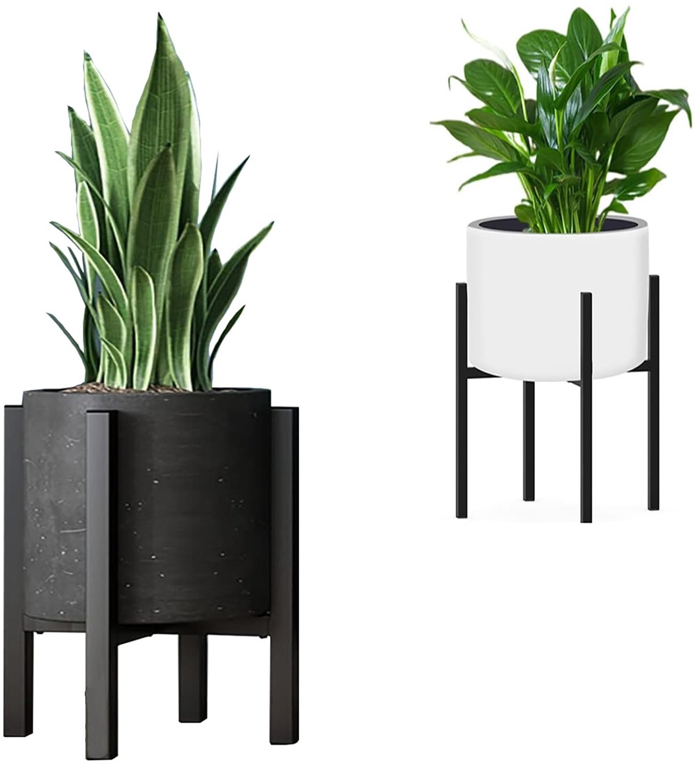 Famanu – Plantstand en Bloempotstand Binnen, Verstelbaar, IJzer, 24-15mm, Metaal, Binnen & Buiten