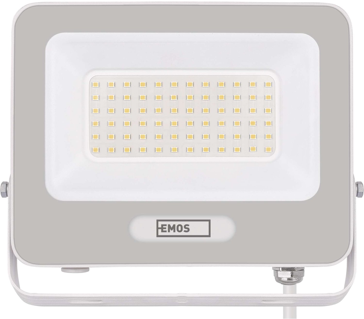 EMOS GLARO LED-schijnwerper 50 W, wit, IP65, 5000 lm, neutraal wit, ZS2244W