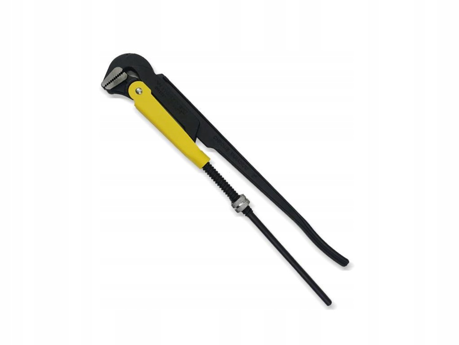 Verstelbare Zweedse pijptang 90° bek, max 67mm (2")
