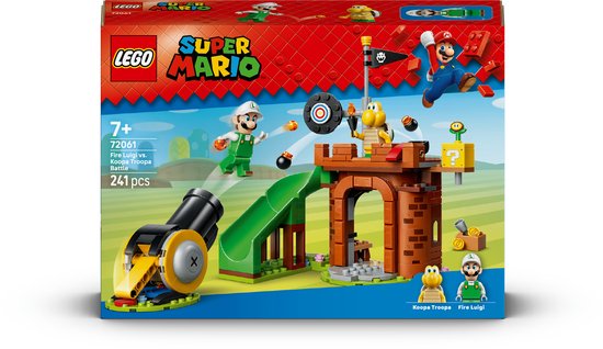 LEGO Super Mario 72061 Vuur-Luigi tegen Koopa Troopa