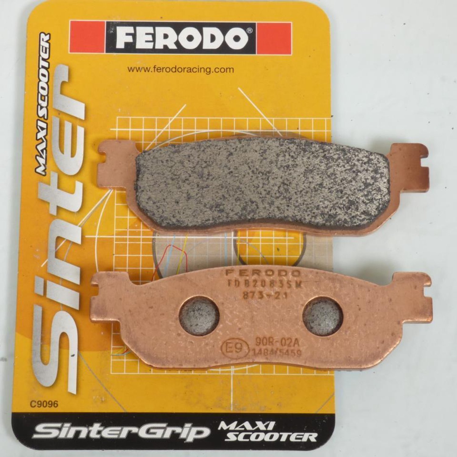 Remblokken Ferodo voor Scooter 177 125 5268 2017 tot 2018 achteraan Nieuw