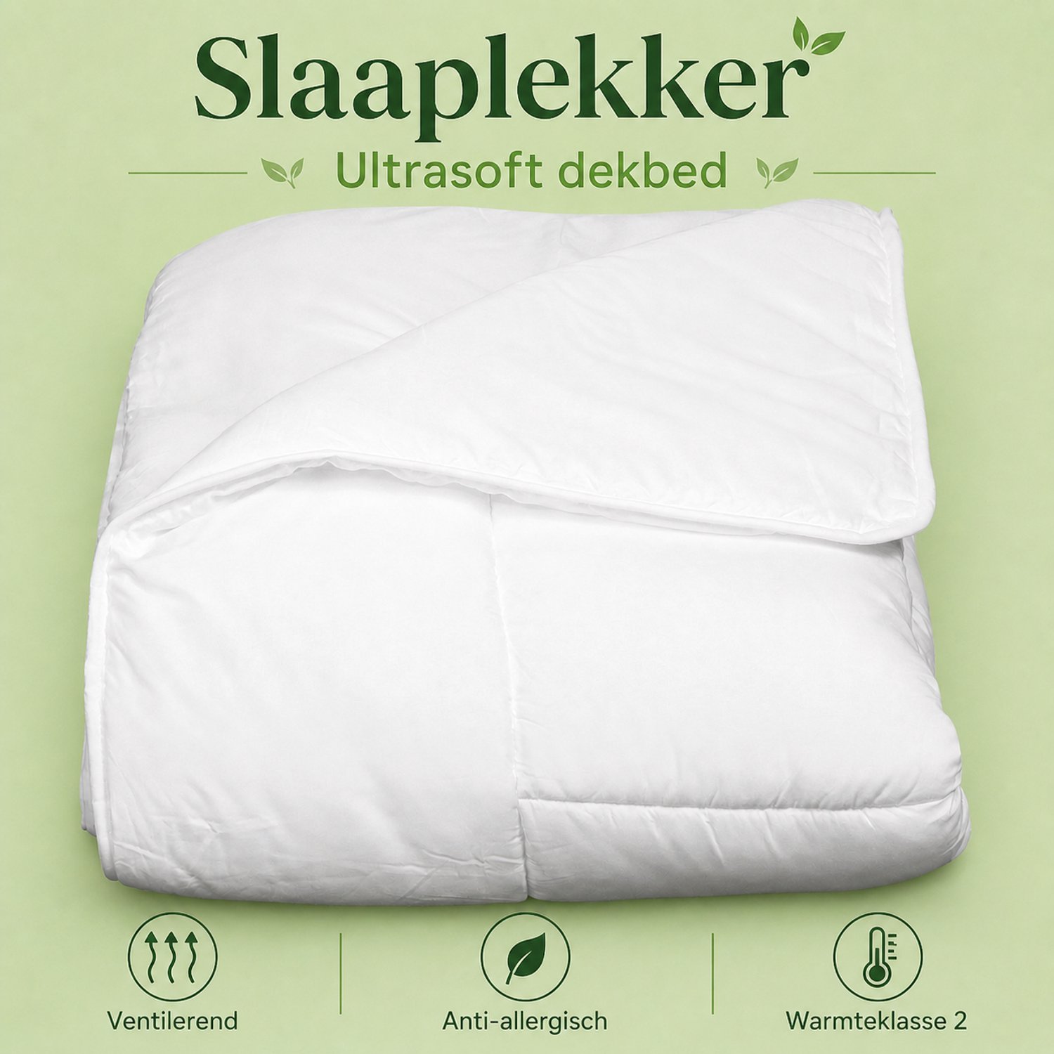 Konstance Ultrasoft dekbed - All Year - lits-jumeaux - herfst - enkel - 240x200 cm