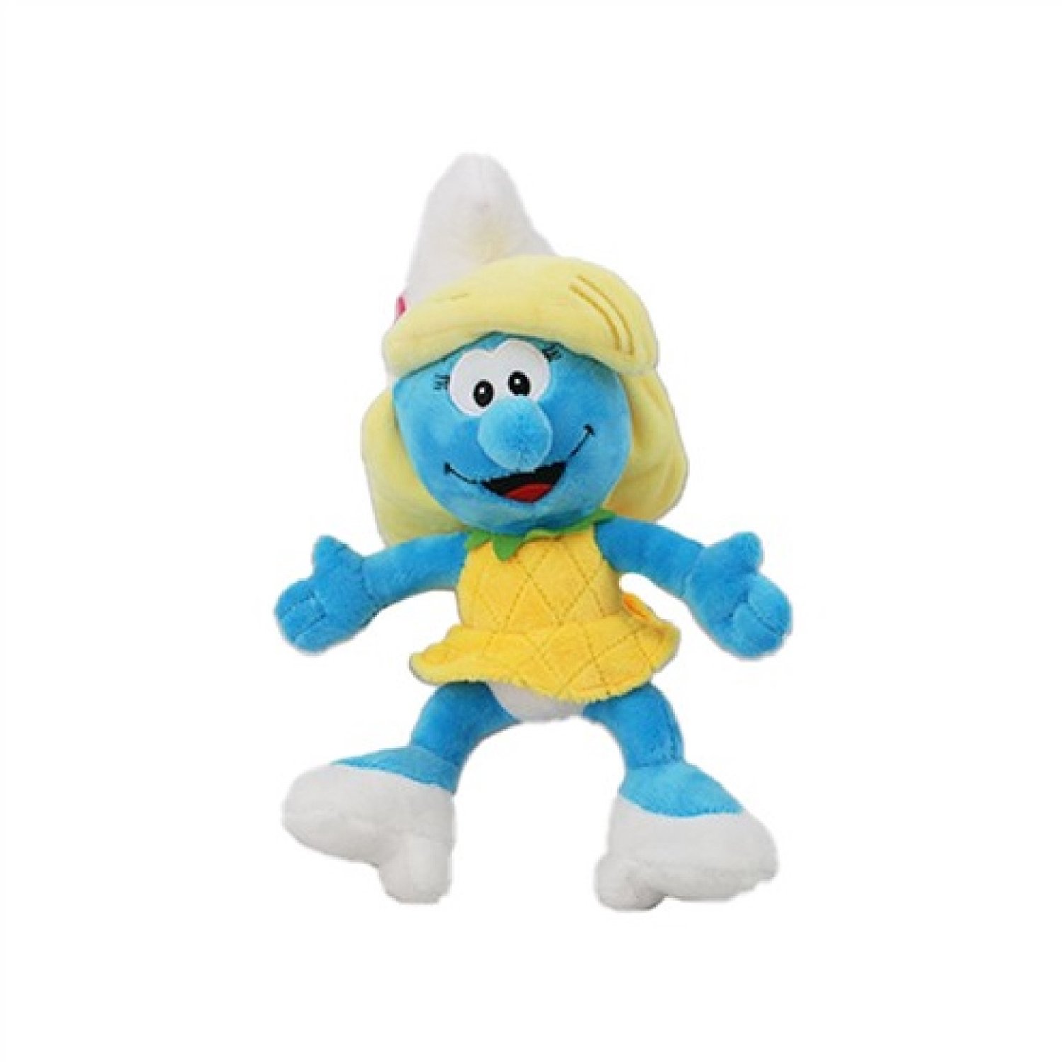 Smurfin in tropical ananas kostuum - Knuffel - 20 cm