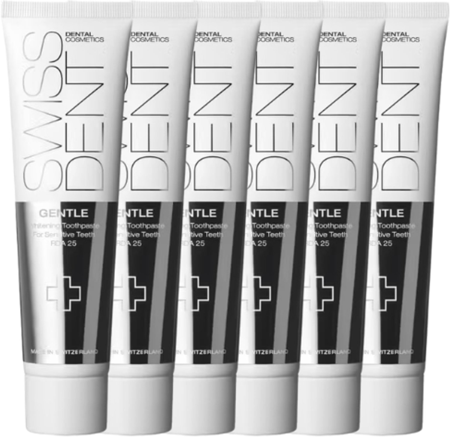 Swissdent Gentle Whitening Tandpasta - 3 x 100 ml - Voordeelverpakking