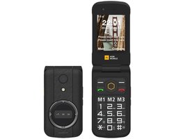 AGM Mobiles - M8 Robuuste Android 4G Klaptelefoon IP69 Zwart - No wallcharger