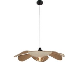 Chericoni Corvo Hanglamp - 1-lichts - Ø80 cm - Naturel - Sisal