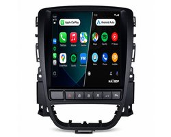 Navibop Autoradio geschikt voor Opel Astra J Versie A 2010 t/m 2015 - Draadloos Apple CarPlay & Android Auto - 9 inch touchscreen - Android 15 - 4GB/64GB - Navigatie - Bluetooth - DAB+ ready - 2 din - 2010 2011 2012 2013 2014 2015